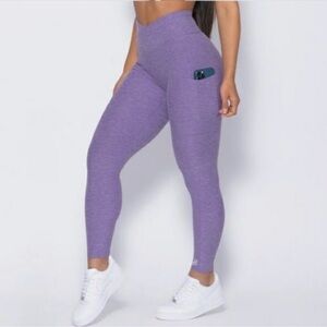 Bombshell Sportswear Contour Leggings XS Violet